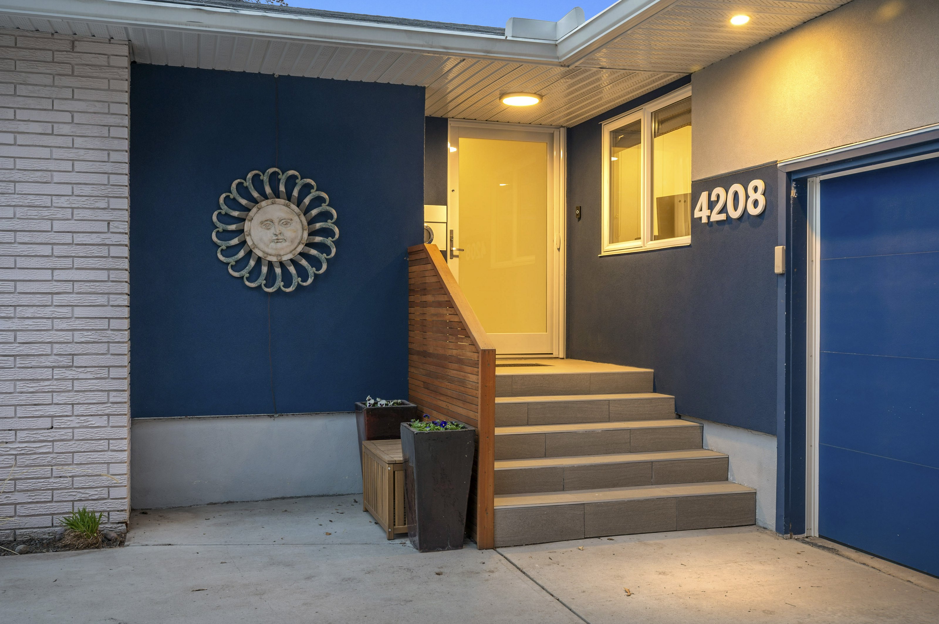 Signature Blue Door